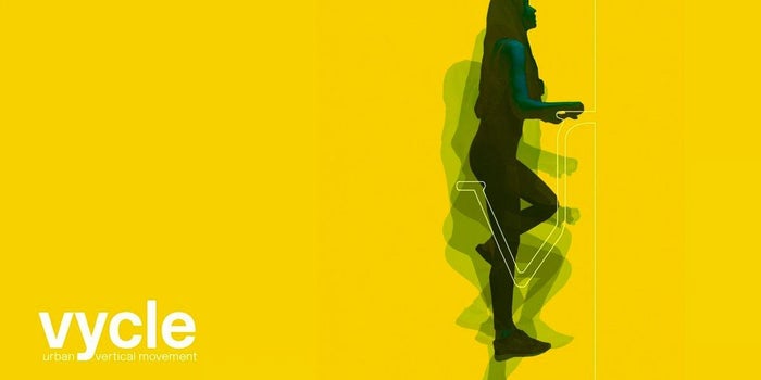 Vycle Replaces Lifts and Stairs With a Vertical Bike