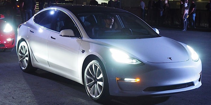 I Took a Ride in Tesla's New Model 3