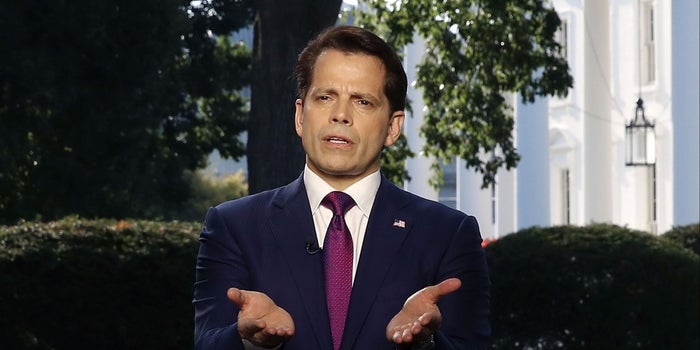 Anthony Scaramucci Is Out as Communications Director. Maybe It's Not a Good Idea to Publicly Disparage Your Co-Workers?