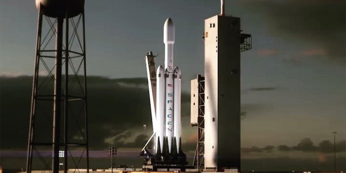 Watch How Elon Musk Hopes the SpaceX Falcon Heavy Will Launch