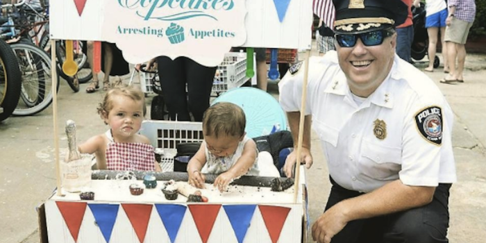 When He's Not Booking Criminals, He's Baking Cupcakes. How This Police Chief Turned a Hobby Into a Business.