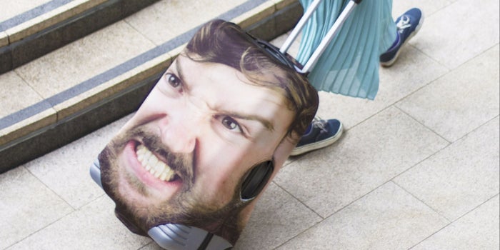 This Hilarious Travel Case Ensures You'll Never Lose Sight of Your Luggage Again