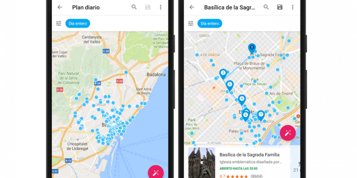 Ya puedes usar Google Trips en español
