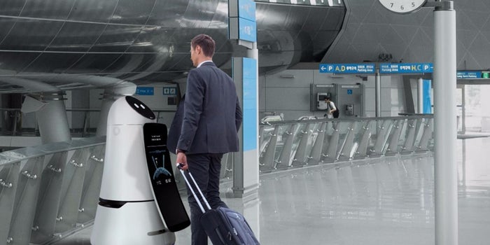 LG Airport Robots Want To Make Travel Pleasant For Frequent Flyers