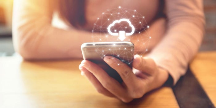 The Cloud, Then and Now (Infographic)