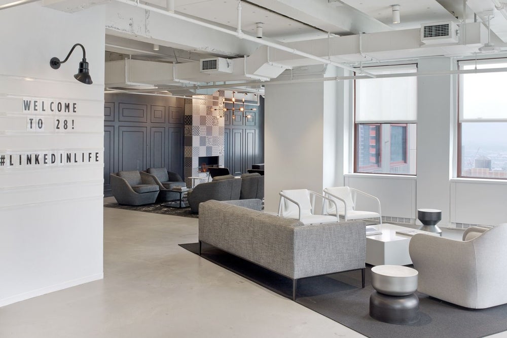 Tour LinkedIn's New York Offices, Where There's a Speakeasy and a Movie Theater