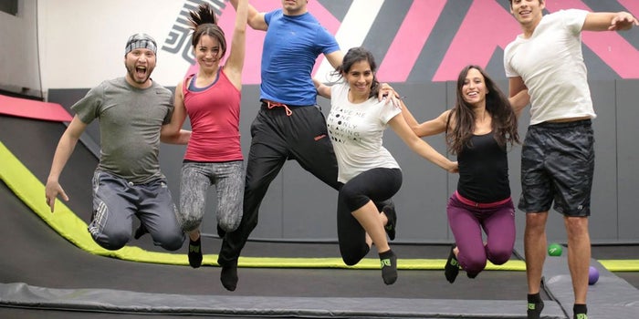 Los parques de trampolines también son una opción para oficinas