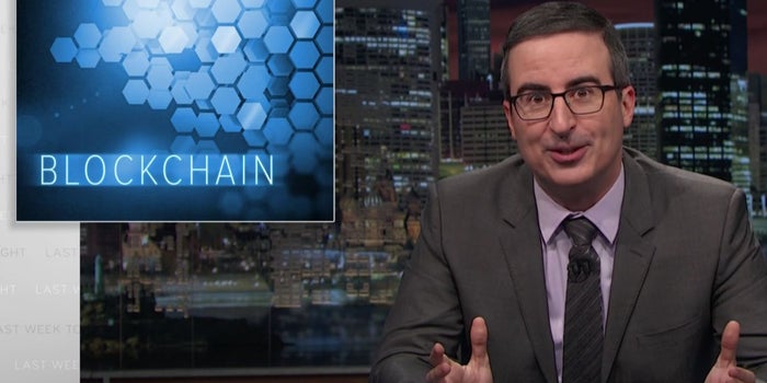 John Oliver Explains Why Investing in Cryptocurrencies Is Just Like Gambling