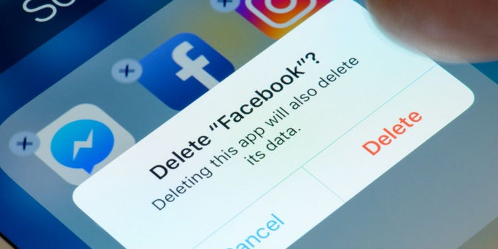 Deleting Facebook Is Easier Said Than Done