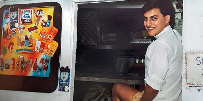 How an Old Photo Helped a Cancer Survivor Focus on His Dream -- of Making Ice Cream