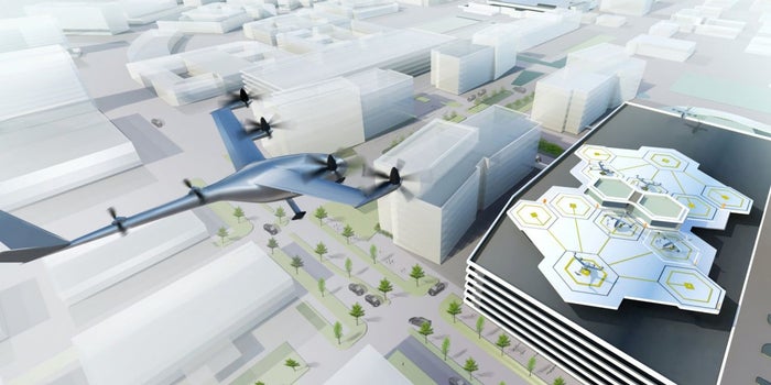Uber Is Building a Flying Taxi Technology Center in Paris