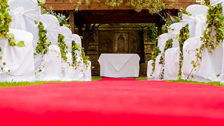 Alfombras personalizadas para bodas