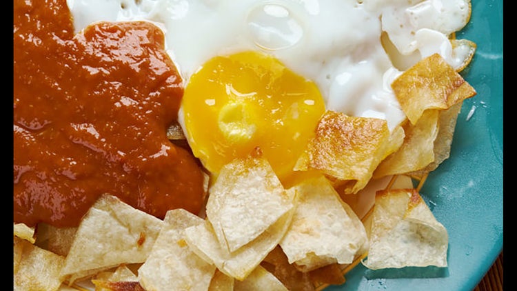Barra de chilaquiles