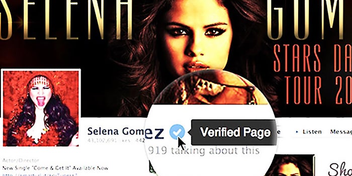 Like Twitter, Facebook Rolls Out Verified Pages