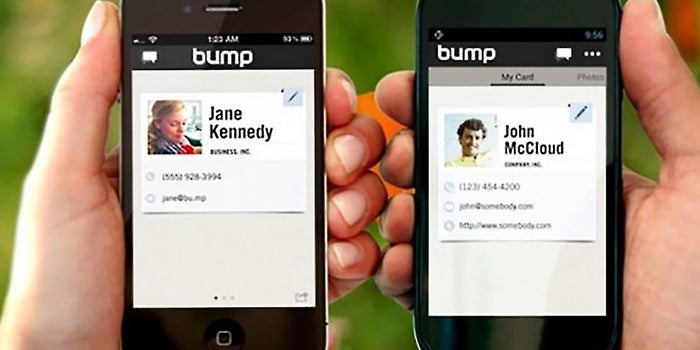Google Buys Bump, a Popular File-Sharing App That Fought to Find its Groove