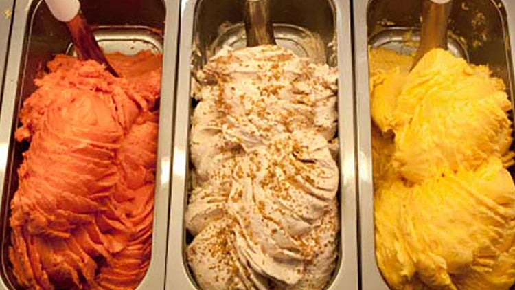 Venta de helados exóticos