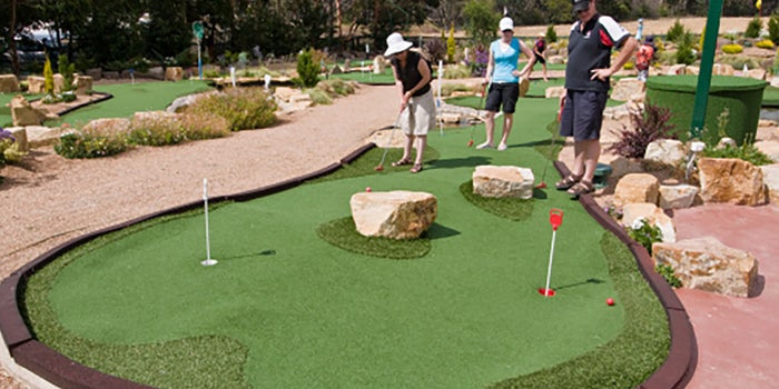 Minigolf en la oficina