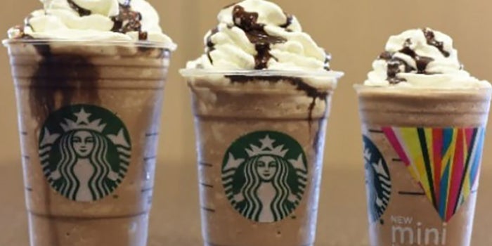 Starbucks lanza su “mini –frapuccino”