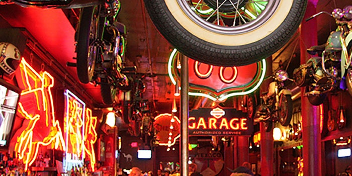 Restaurante-bar para motociclistas