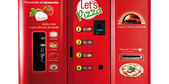 Pizzerías automáticas