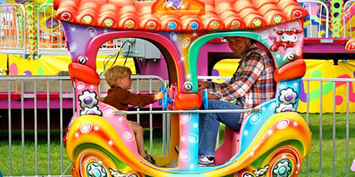Renta de tren infantil