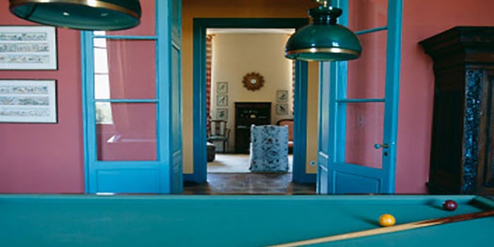 Decoración de salas de juego