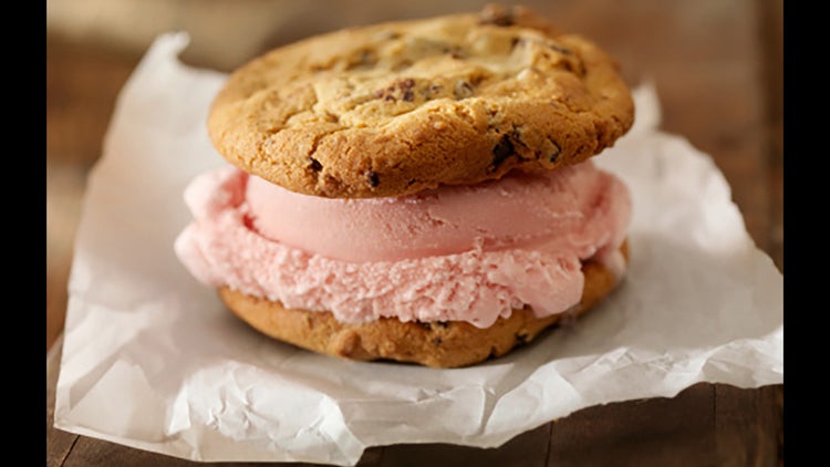 Sándwiches de helado gourmet