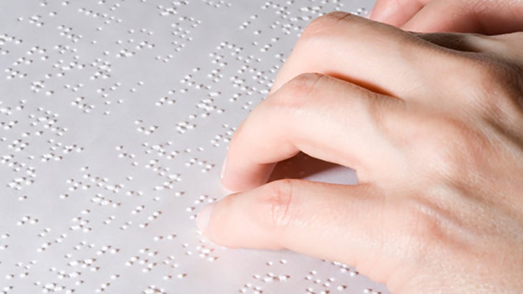 Menú en sistemas Braille