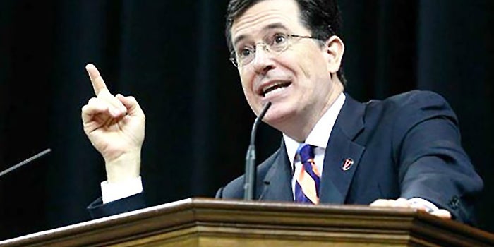 Stephen Colbert Offers Grads Some Key Advice: 'Pave Your Own Path'