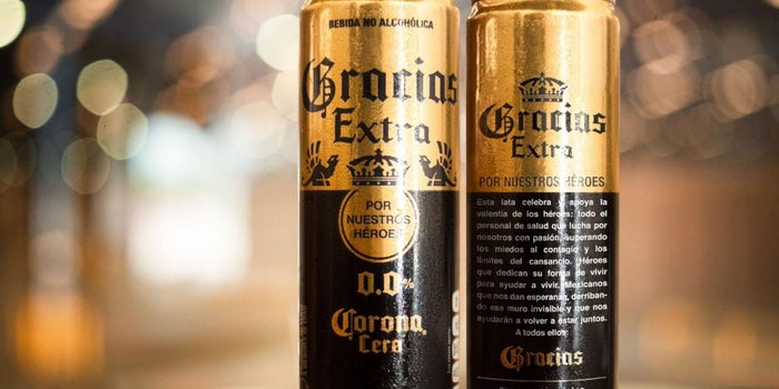 Corona presenta lata edición especial de su cerveza sin alcohol para apoyar a la Cruz Roja Mexicana