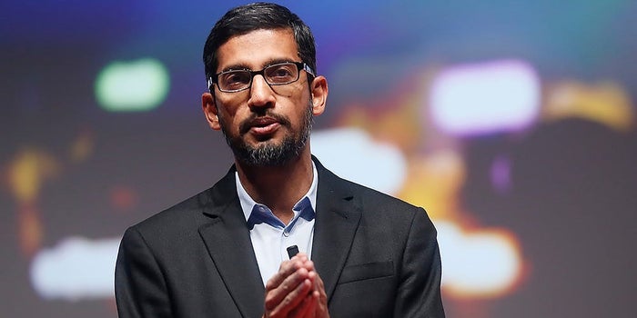 El CEO de Google, Sundar Pichai, pidió un momento de silencio en toda la empresa para reconocer a George Floyd