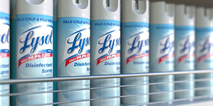 Lysol mata coronavirus en superficies: Pruebas en Estados Unidos