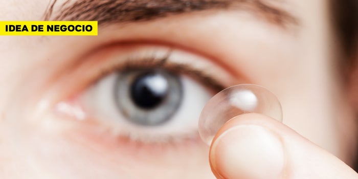 ¡Idea de negocio! Lentes de contacto a domicilio