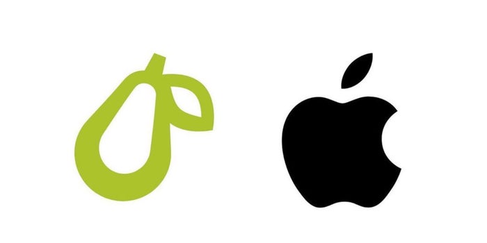 Apple demanda a una pequeña empresa con un logo de pera porque 'la gente se puede confundir'