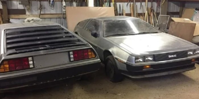 Los clásicos nunca pasan de moda: encuentran dos DeLorean abandonados desde hace 40 años