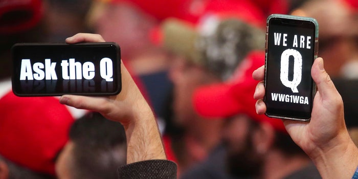 Facebook Cracks Down on QAnon Conspiracy Theory With Purge, New Restrictions