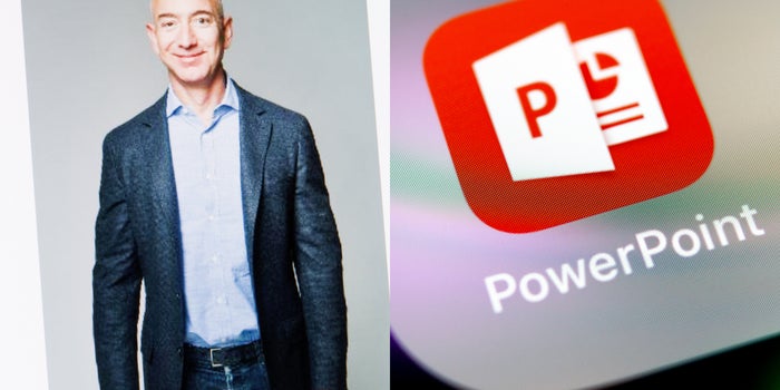 Jeff Bezos le recuerda a sus empleados que PowerPoint está prohibido en sus presentaciones