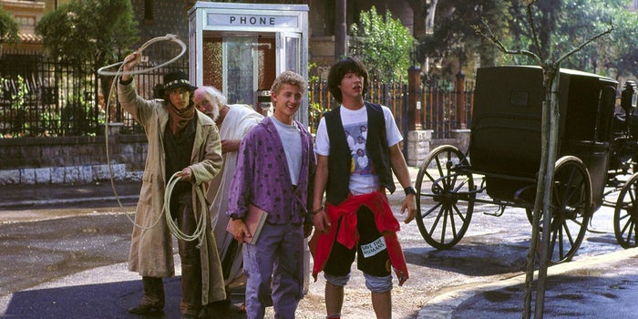 Keanu Reeves cumple 56 años hoy, así que aquí hay 6 frases de 'Bill & Ted' extrañamente inspiradoras