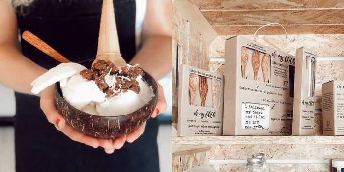 Esta empresa quiere darle una vida útil a los desechos de coco de grandes fábricas