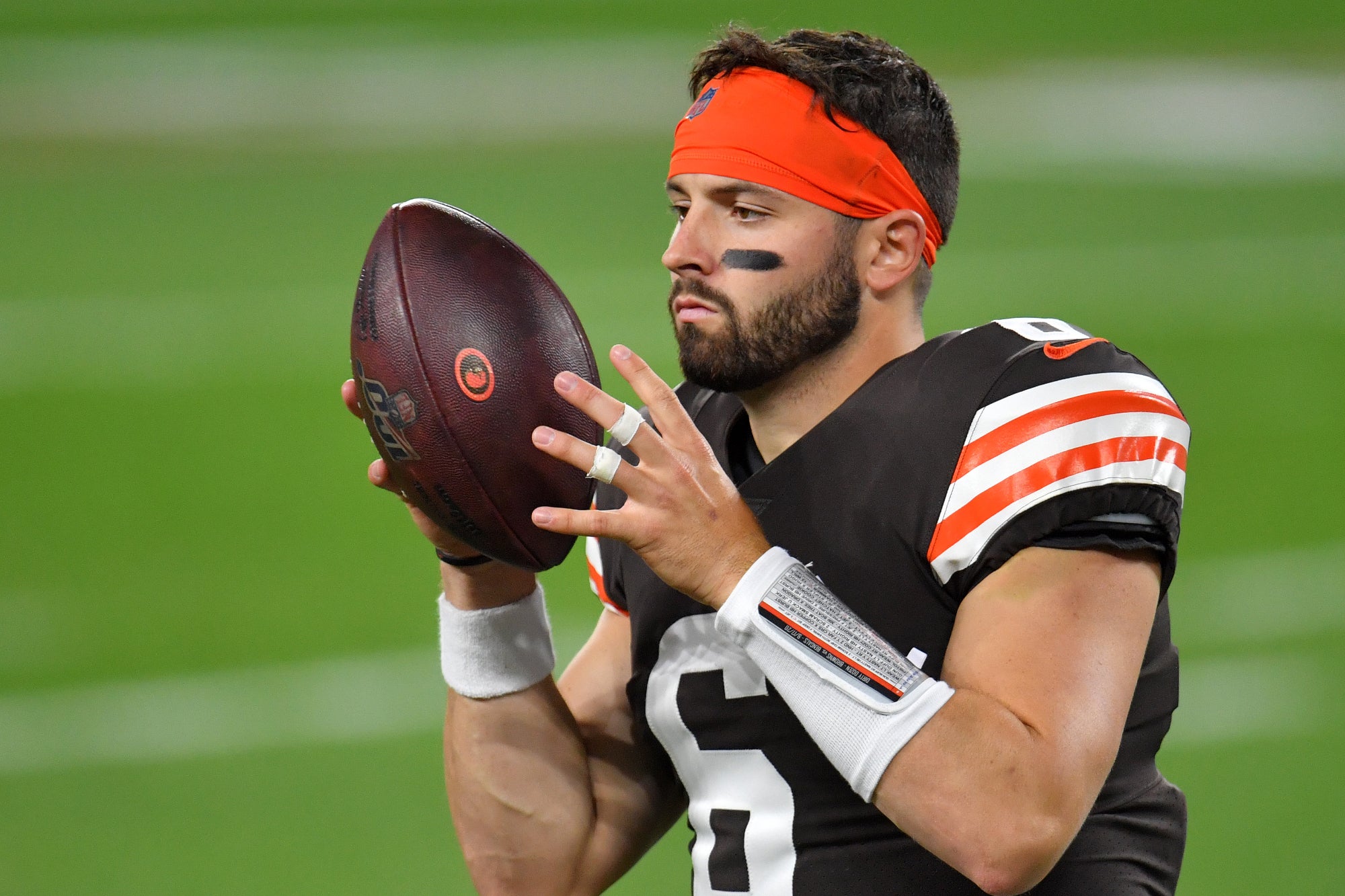 Who is NFL quarterback Baker Mayfield?