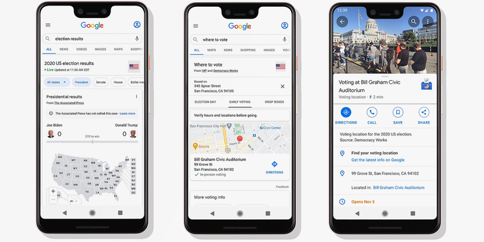 Google ofrecerá resultados electorales estadounidenses en tiempo real en 70 idiomas