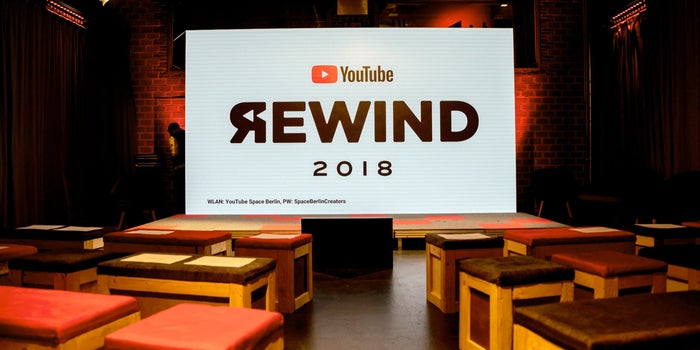 YouTube no publicará Rewind, su recuento anual, por primera vez desde 2010
