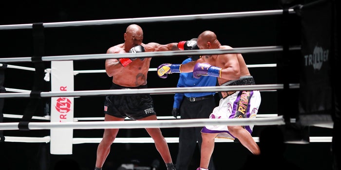 Mike Tyson Smoked Weed Before and After His Latest Fight with Roy Jones Jr.
