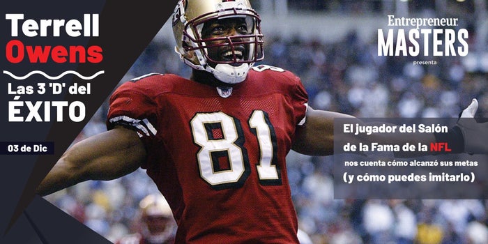 ¡Conoce las 3 D del éxito de Terrell Owens esta noche en Facebook Live!