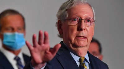 Mitch McConnell Poured Cold Water on the $908 Billion Covid-19 Stimulus Plan, Arguing That Trump Would Veto It