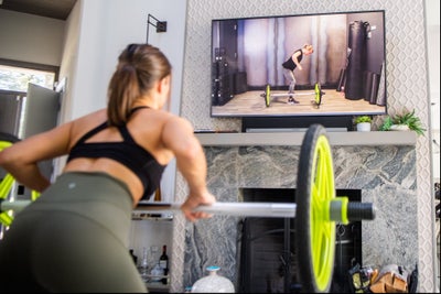 Bring Barbell Fitness Training Home with This Weight Set and Live Workouts