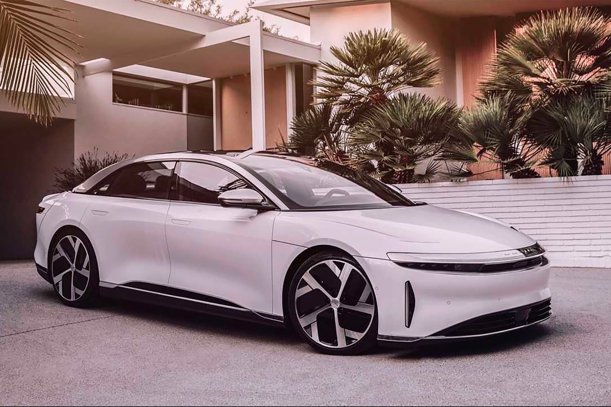 lucid air electric car