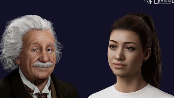 VIDEO: Artificial Intelligence makes Einstein 'talk' again