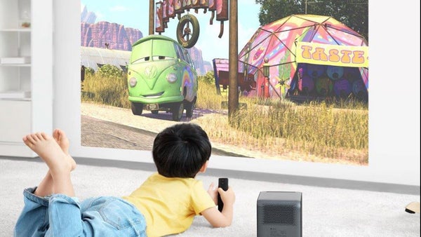 Set Up Epic Netflix Nights at Home With This Full HD Portable Projector