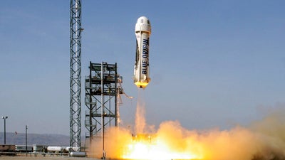 Jeff Bezos's Space Company Blue Origin Will Auction Off a Tourist Ticket to Space